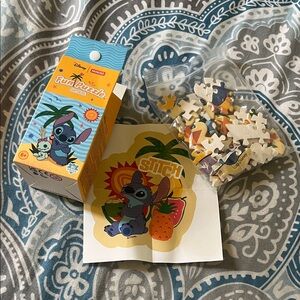 Miniso Stitch Puzzle Mystery Box